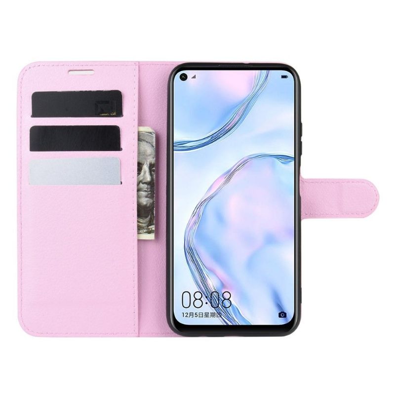 Folio-hoesje voor Huawei P40 Lite Portemonnee Leren Stijl Leren Portemonnee