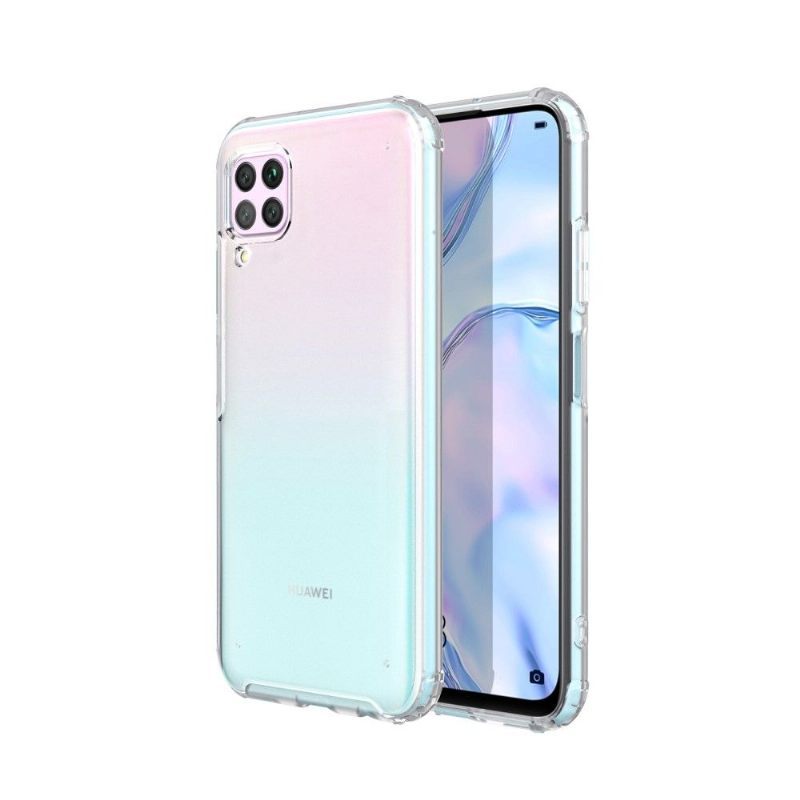 Hoesje voor Huawei P40 Lite Anti-fall Armor Series Clear Back