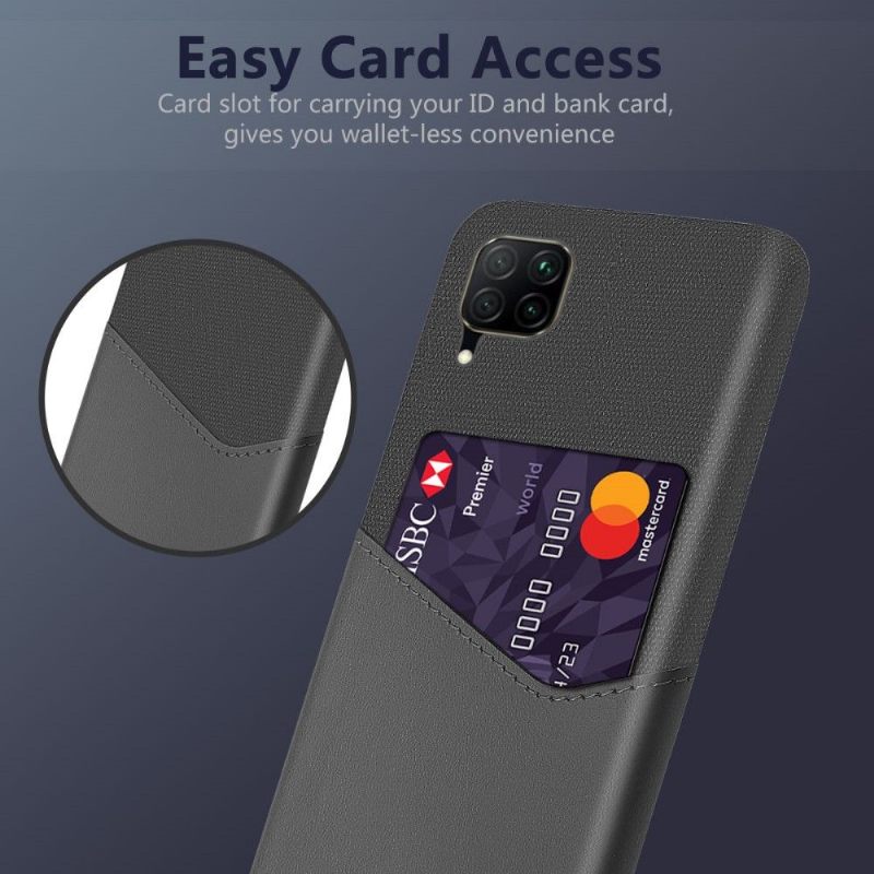Hoesje voor Huawei P40 Lite Anti-fall Olympus Leereffect