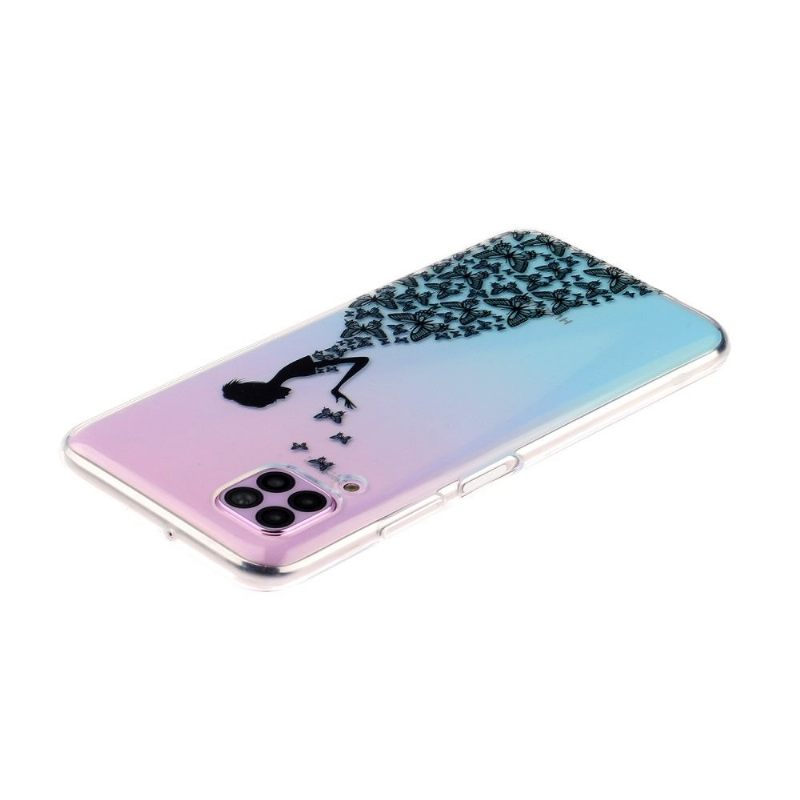 Hoesje voor Huawei P40 Lite Naadloos Feeënpatroon