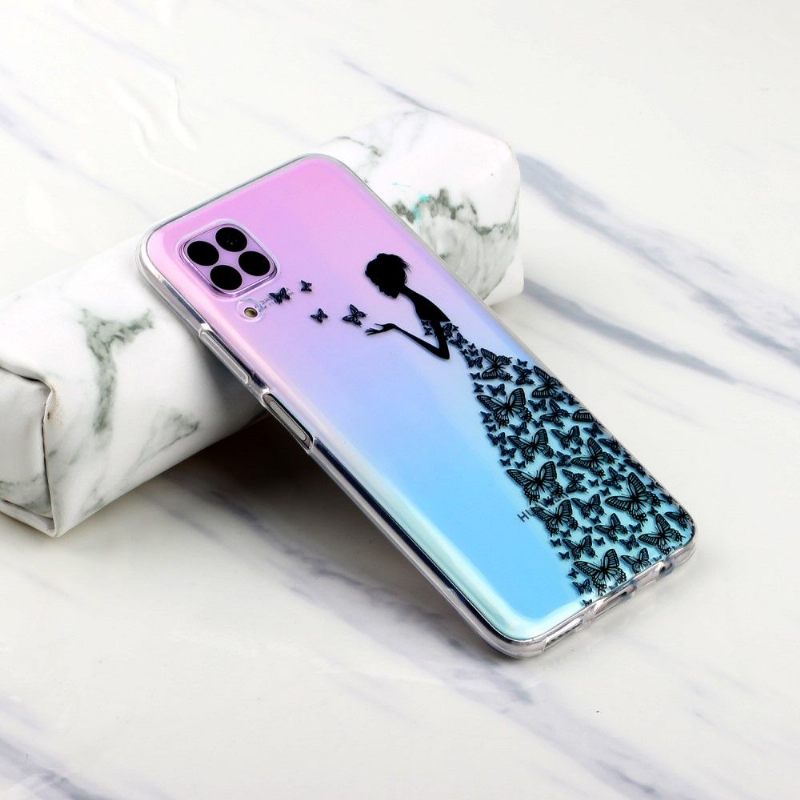 Hoesje voor Huawei P40 Lite Naadloos Feeënpatroon