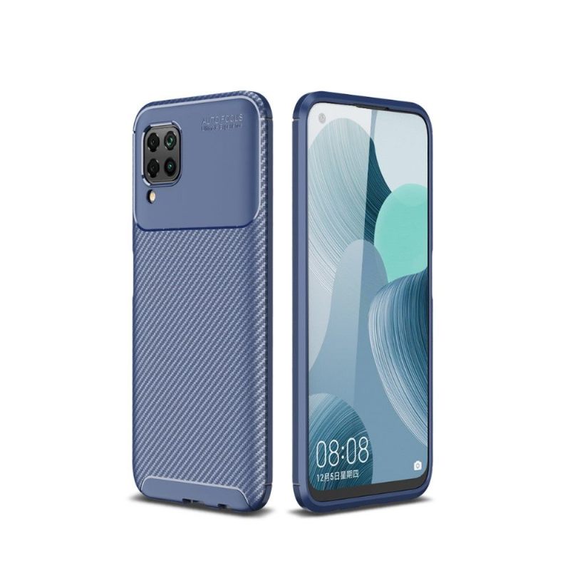 Telefoonhoesje voor Huawei P40 Lite Bescherming Karbon Stijlvol