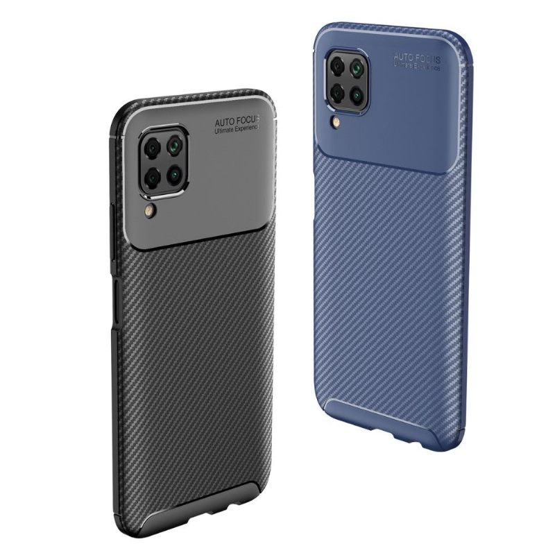 Telefoonhoesje voor Huawei P40 Lite Bescherming Karbon Stijlvol