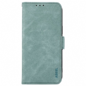 Flip Case Leren Sony Xperia 1 Vii Abeel Suède-effect