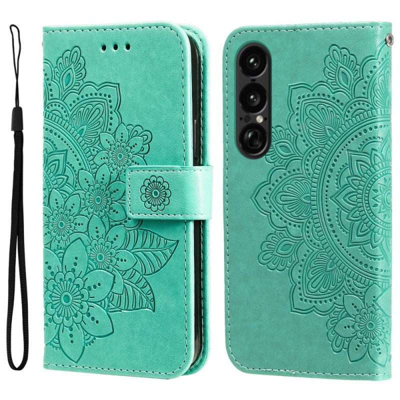 Folio-hoesje Sony Xperia 1 Vii Mandalaprint
