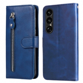 Folio-hoesje Sony Xperia 1 Vii Portemonneetje