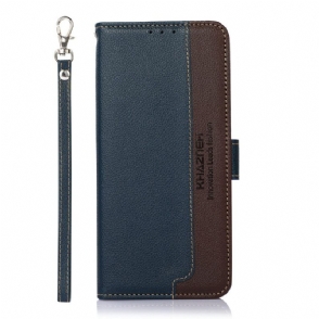 Folio-hoesje Sony Xperia 1 Vii Rfid Tweekleurig