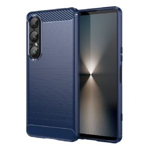 Hoesje Sony Xperia 1 Vii Geborsteld Koolstofvezel