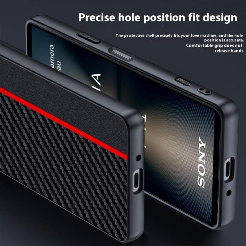 Hoesje Sony Xperia 1 Vii Koolstofvezel