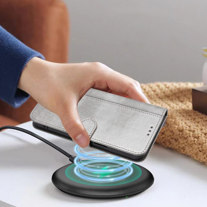 Leren Hoesje Sony Xperia 1 Vii Retro Design Bescherming Hoesje