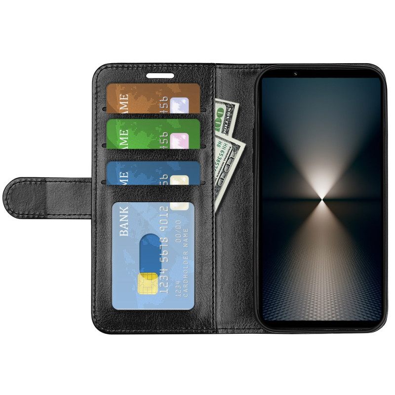 Leren Hoesje Sony Xperia 1 Vii Vintage Bescherming Hoesje