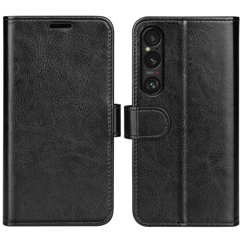 Leren Hoesje Sony Xperia 1 Vii Vintage Bescherming Hoesje