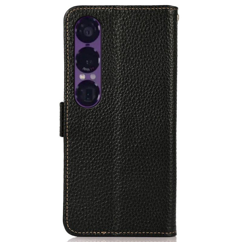 Leren Hoesje Voor Sony Xperia 1 Vii Khazneh Leer