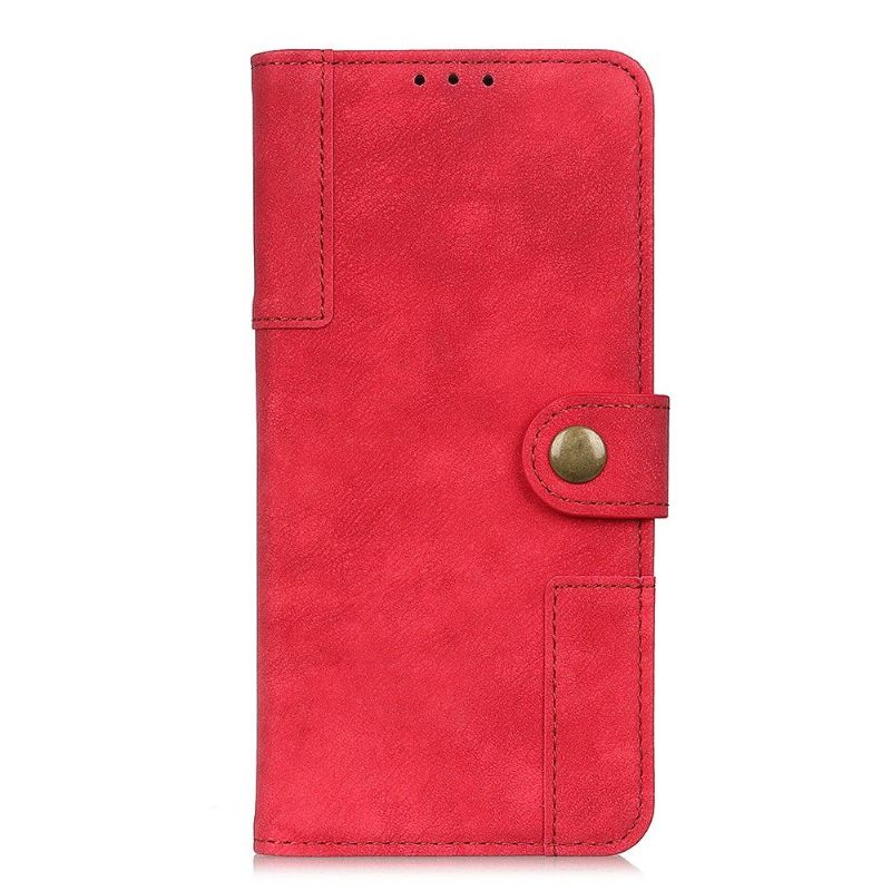 Flip Case voor OnePlus 8 Vintage-ondersteuningsfunctie