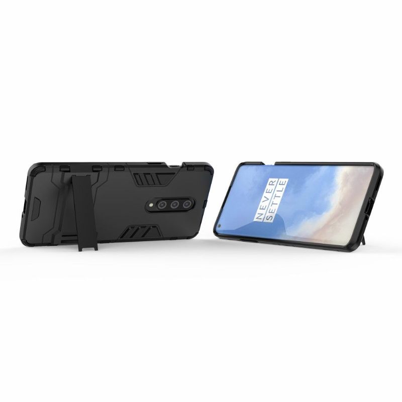 Telefoonhoesje voor OnePlus 8 Cool Guard Schokbestendig Met Geïntegreerde Standaard