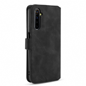 Folio-hoesje voor Realme 6 Anti-fall Dg Ming Retro Stijl