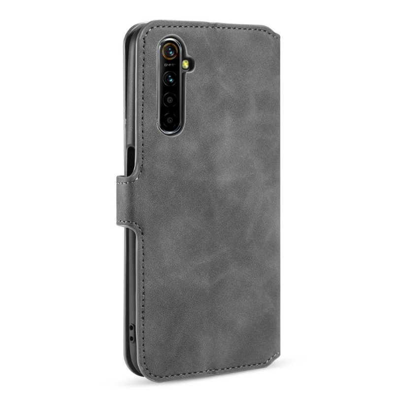 Folio-hoesje voor Realme 6 Anti-fall Dg Ming Retro Stijl