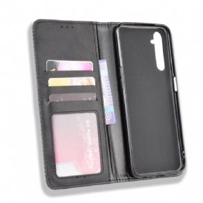 Folio-hoesje voor Realme 6 Anti-fall De Lederen Stijl Cirénius