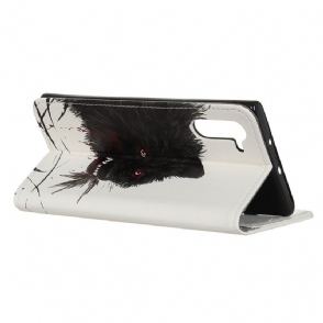 Folio-hoesje voor Realme 6 Zwarte Wolf
