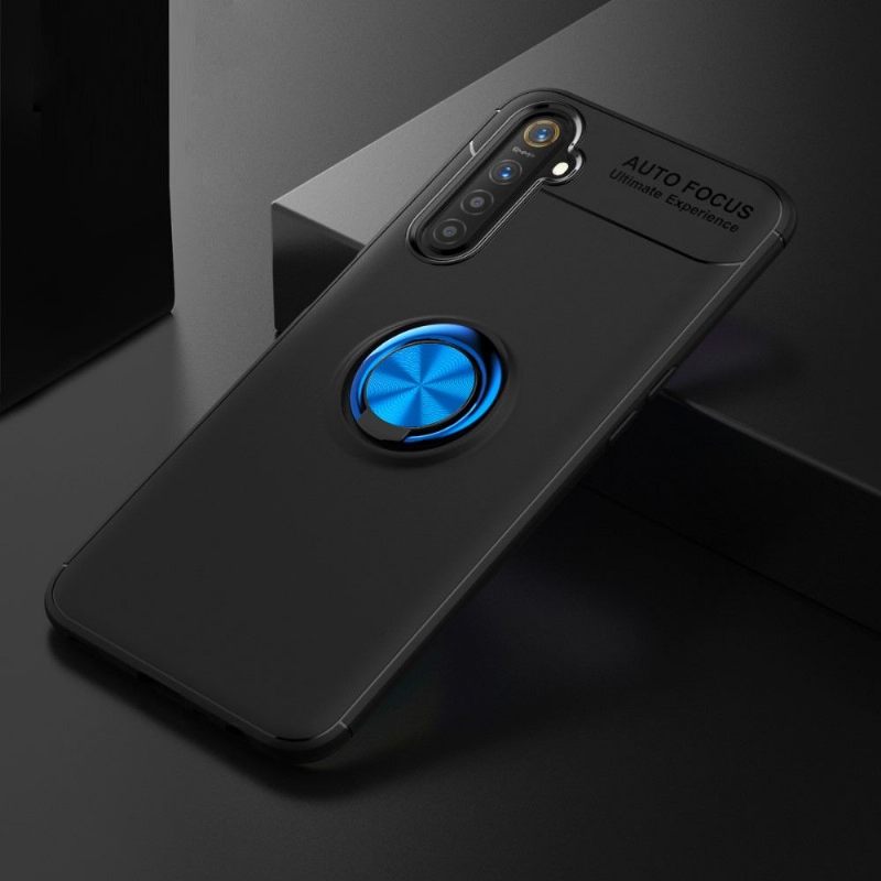 Hoesje voor Realme 6 Siliconen Met Roterende Ring