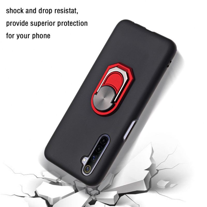 Telefoonhoesje voor Realme 6 Bescherming Slang Met Ring