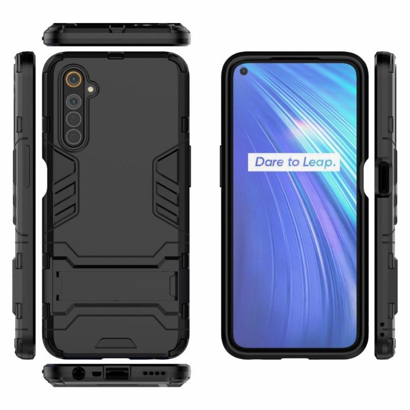 Telefoonhoesje voor Realme 6 Koele Bewaker Met Standaard
