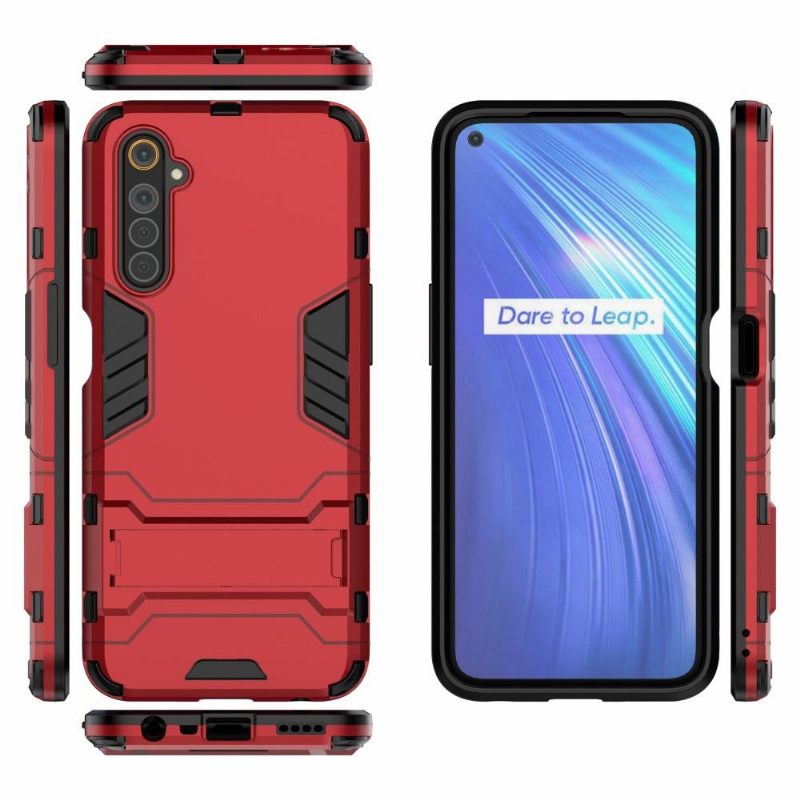 Telefoonhoesje voor Realme 6 Koele Bewaker Met Standaard