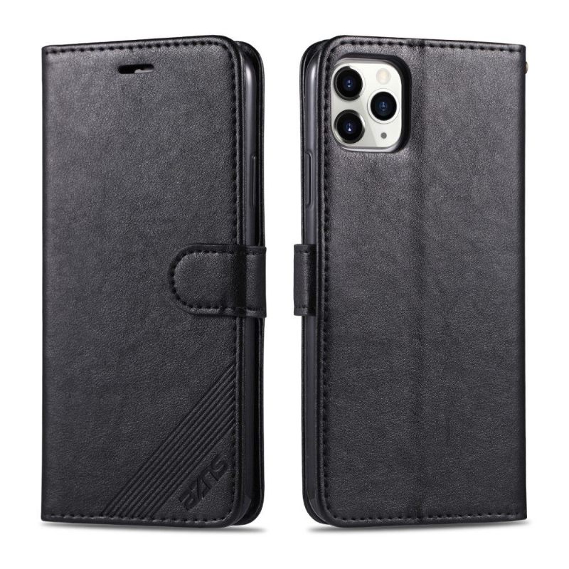 Folio-hoesje voor iPhone 13 Pro Azns Kunstleer