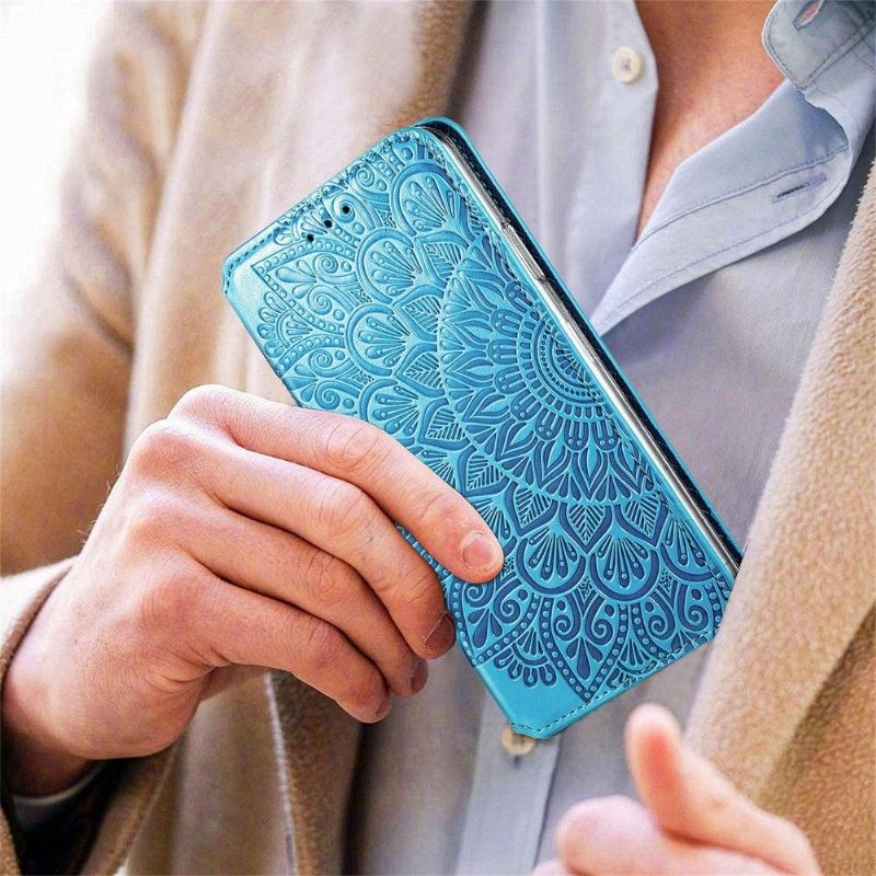 Folio-hoesje voor iPhone 13 Pro Flip Chique Mandala