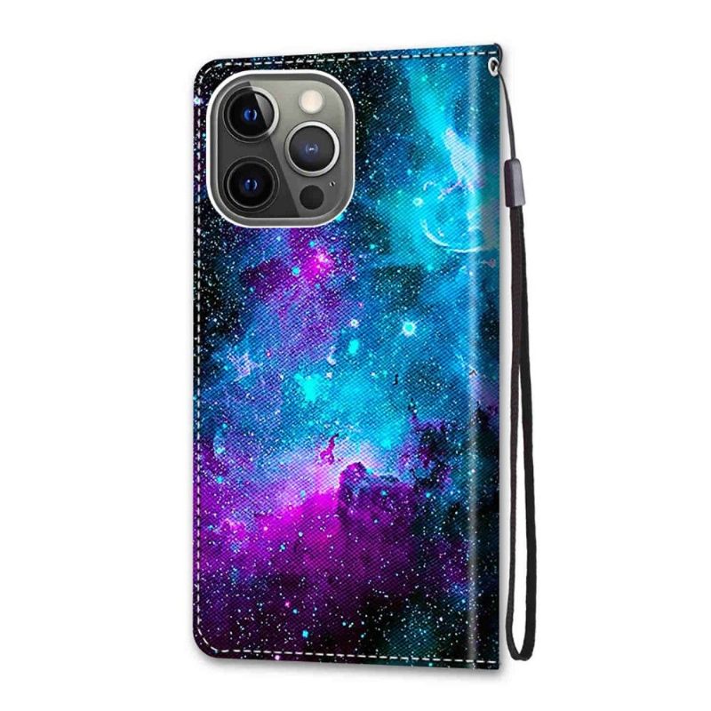Folio-hoesje voor iPhone 13 Pro Nevel