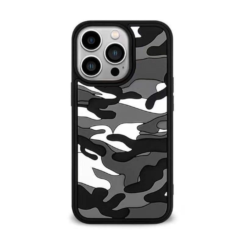 Hoesje voor iPhone 13 Pro Anti-fall Robuuste Militaire Camouflage