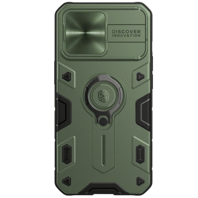 Hoesje voor iPhone 13 Pro Armor Case Met Lens Cover