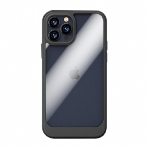 Hoesje voor iPhone 13 Pro Duidelijke Omtrekkleur Stiekem