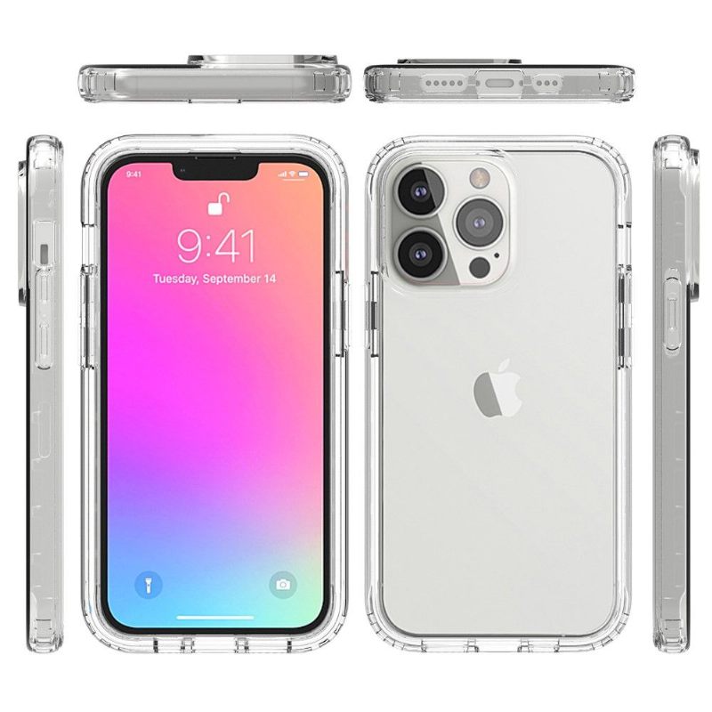 Hoesje voor iPhone 13 Pro Helder Verloop Schokbestendig