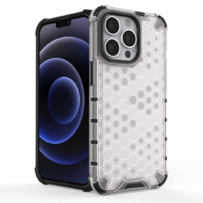 Hoesje voor iPhone 13 Pro Honingraatontwerp