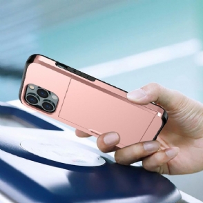 Hoesje voor iPhone 13 Pro La Justine-kaarthouder