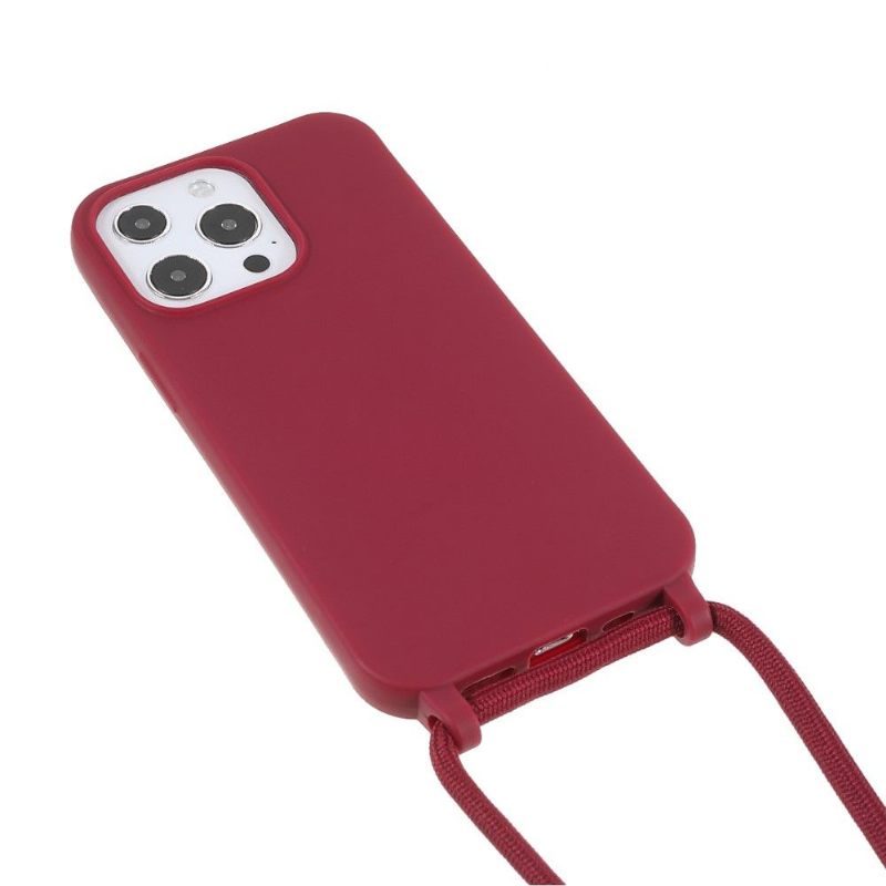 Hoesje voor iPhone 13 Pro Met Schouderriem