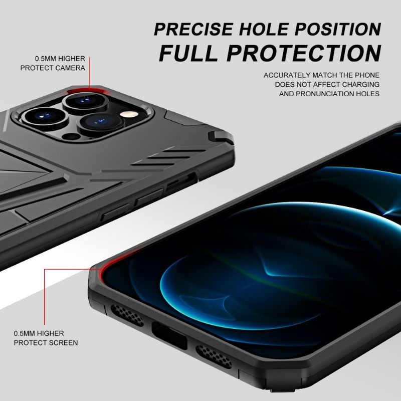 Hoesje voor iPhone 13 Pro Rosa-ondersteuning