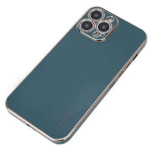 Hoesje voor iPhone 13 Pro Siliconen Glanzend Enkay
