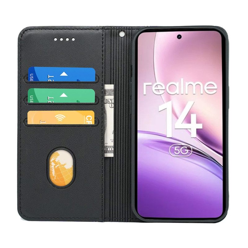 Folio-hoesje Realme 14 5g Afneembaar Bandje