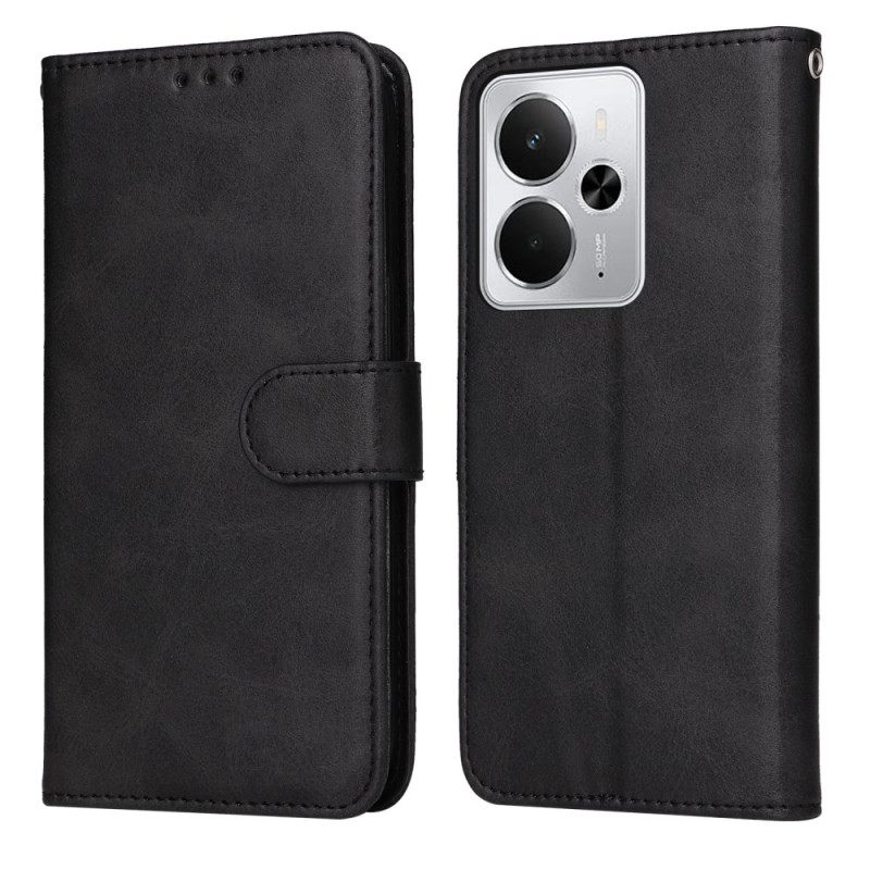 Folio-hoesje Realme 14 5g Effen