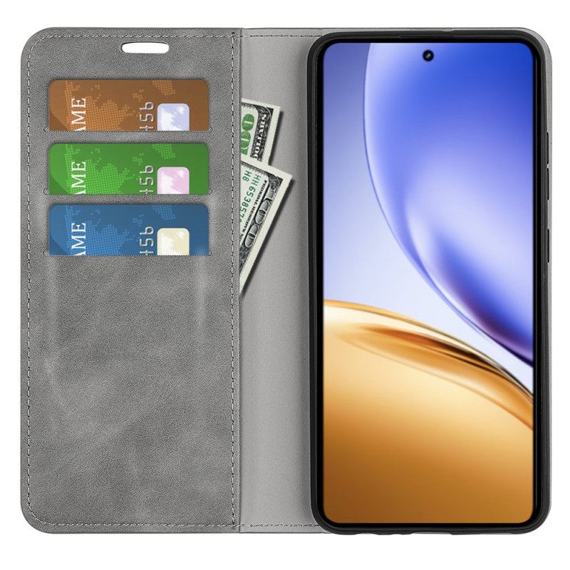 Folio-hoesje Realme 14 5g Leerstijl