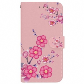 Folio-hoesje Realme 14 5g Sakura-patroon
