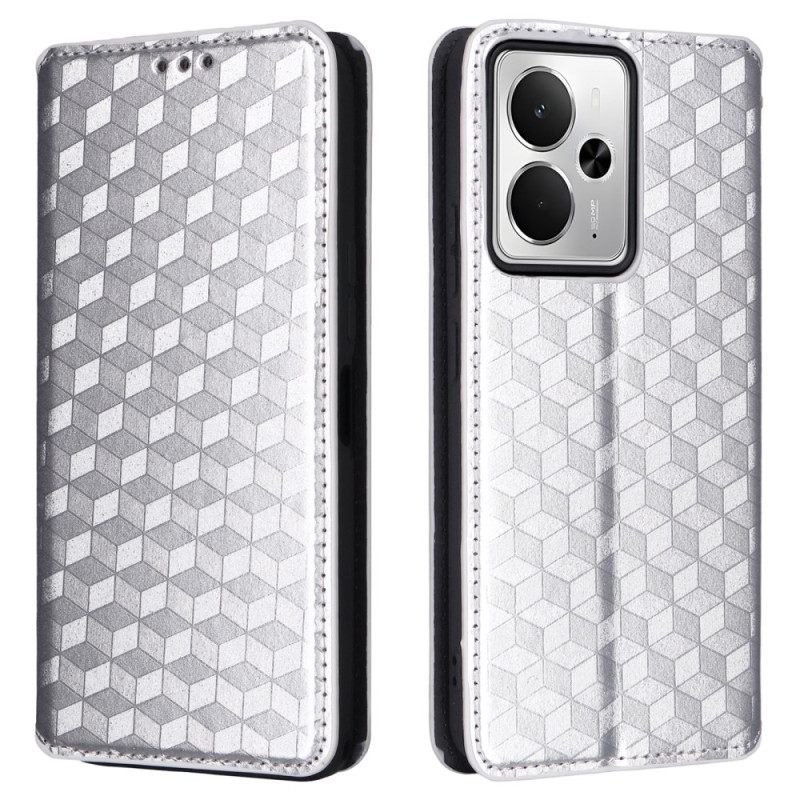 Folio-hoesje Realme 14 5g Telefoonhoesje 3d Diamanten