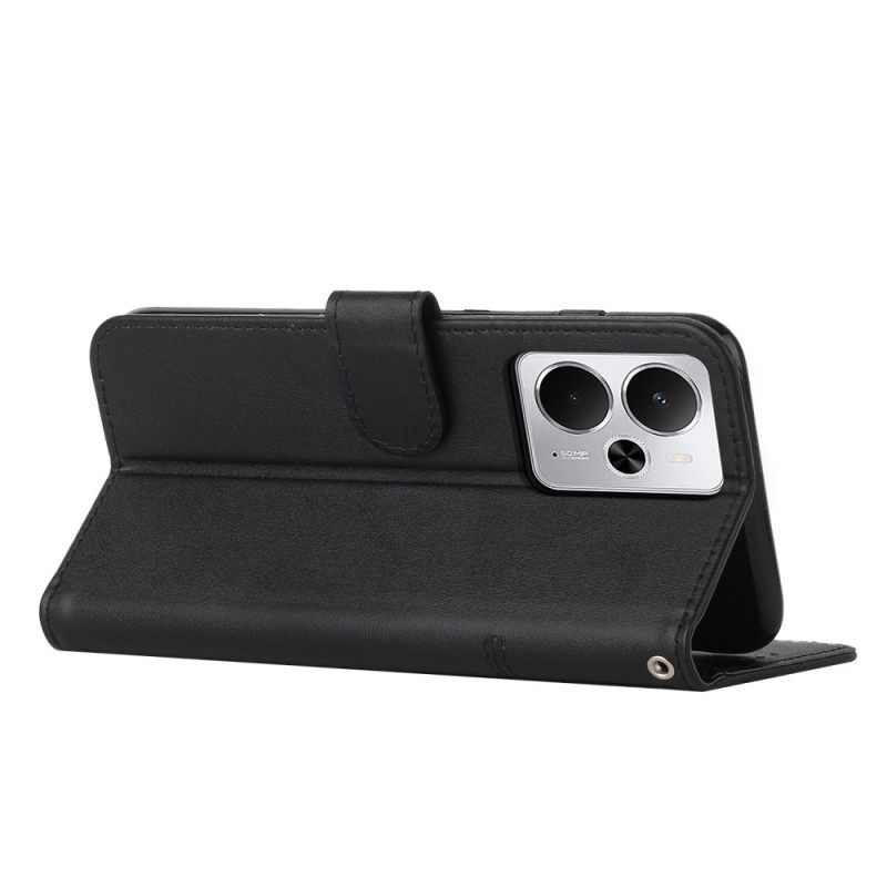 Folio-hoesje Realme 14 5g Telefoonhoesje Zakelijke Stijl