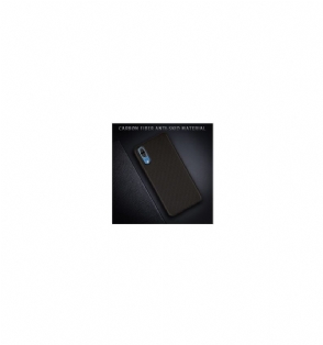 Hoesje voor Huawei P20 Anti-fall Koolstofvezel