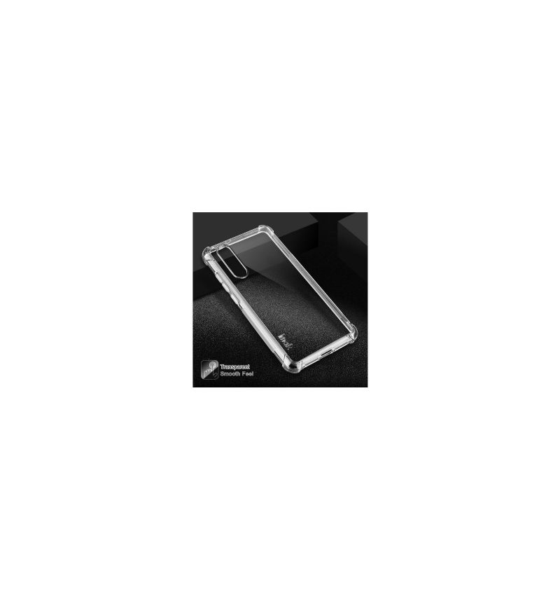 Hoesje voor Huawei P20 Bescherming Hoesje + Screenprotector - Doorzichtig