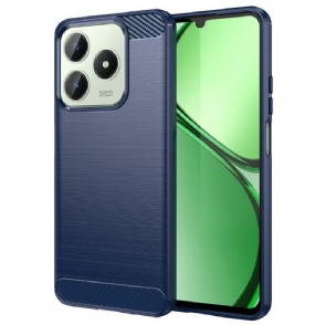 Hoesje Realme Note 60x Geborsteld Koolstofvezel