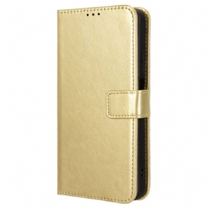 Leren Hoesje Realme Note 60x Opvallend Imitatieleer Bescherming Hoesje