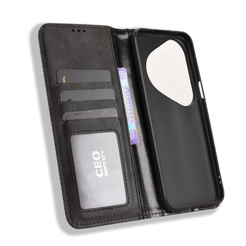 Folio-hoesje Huawei Pura 80 Ultra Telefoonhoesje Vintage Fries